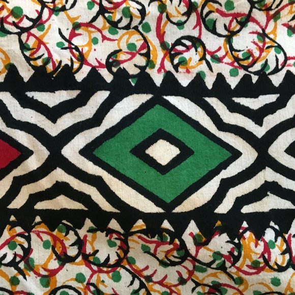 Vintage Hippie Wall Hanging Bed Covering, Dorm Room, Bought in India in the 80s - Picture 13 of 15